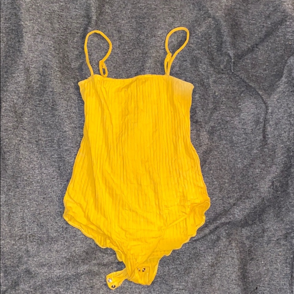 Yellow Bodysuit
